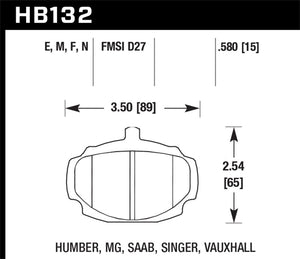 Hawk HP+ Street Brake Pads