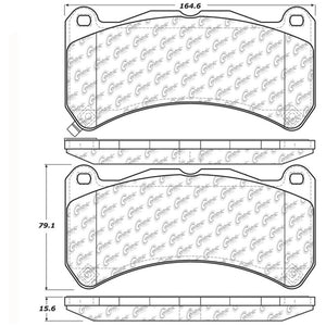 StopTech Street Touring 08-09 Lexus IS F Front Brake Pads