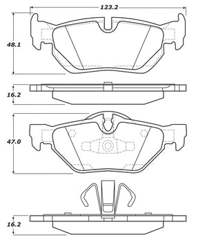 StopTech Street Touring Brake Pads