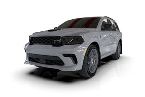 Rally Armor 16-24 Dodge Durango GT/Hellcat/RT/SRT 392/SXT Black UR Mud Flap White Logo