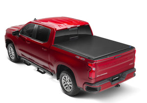 Lund 07-17 Chevy Silverado 1500 (6.5ft. Bed) Genesis Roll Up Tonneau Cover - Black