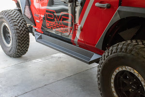 DV8 Offroad 2018+ Jeep Wrangler JL Plated Side Step Slider