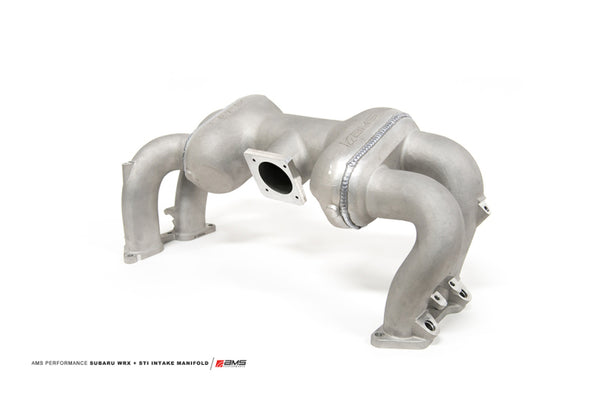 AMS Performance Subaru EJ25 Reverse Rotation Intake Manifold - Uncoated