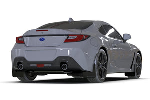 Rally Armor 2022+ Subaru BRZ / 2022+ Toyota GR86 Black UR Mud Flap w/ Dark Grey Logo