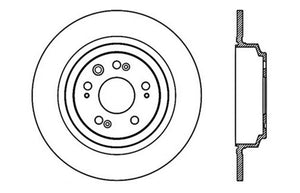 StopTech Slotted & Drilled Sport Brake Rotor