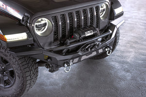 DV8 Offroad 07-18 Jeep Wrangler JK / 18-23 Wrangler JL / 20-23 Gladiator JT MTO Series Front Bumper