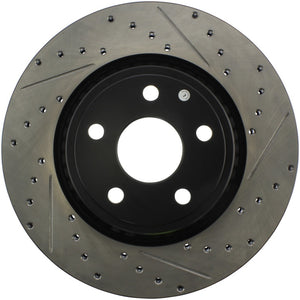 StopTech 11-12 Dodge Durango Sport Drilled & Slotted Front Driver-Side Brake Rotor