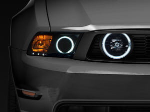 Raxiom 05-12 Ford Mustang GT LED Halo Fog Lights (Smoked)