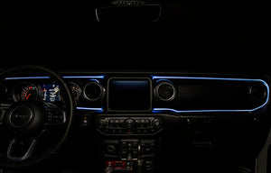 ORACLE Lighting Jeep Wrangler JL / Gladiator JT ColorSHIFT Fiber Optic LED Interior Kit SEE WARRANTY