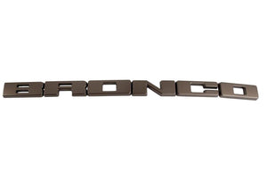 Ford Racing 2021+ Bronco Grille Lettering Overlay Kit - Bronze