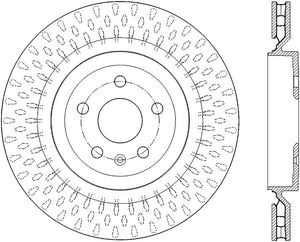 StopTech Slotted & Drilled Sport Brake Rotor