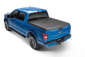 Lund 02-17 Dodge Ram 1500 Fleetside (6.4ft. Bed) Hard Fold Tonneau Cover - Black