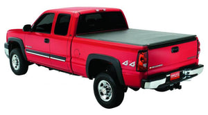 Lund 14-17 Chevy Silverado 1500 (8ft. Bed) Genesis Tri-Fold Tonneau Cover - Black