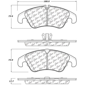 StopTech Street Touring 08-10 Audi A5 / 10 S4 Front Brake Pads