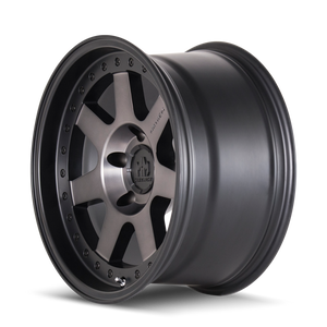 Mayhem 8300 Prodigy 17x9 / 5x127 BP / -6mm Offset / 78.1mm Hub Matte Black w/ Dark Tint Wheel