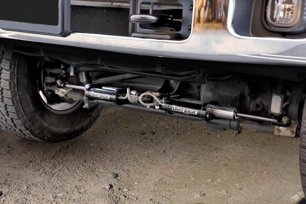 Fabtech 05-21 Ford F250/350 4WD Dual Steering Stabilizer System (Opposing Style) w/DL 2.25 Res Shock