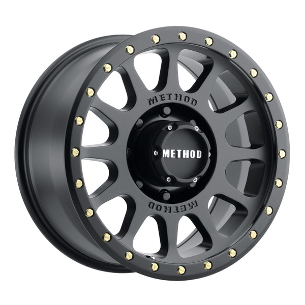 Method MR305 NV 18x9 +18mm Offset 8x170 130.81mm CB Matte Black Wheel