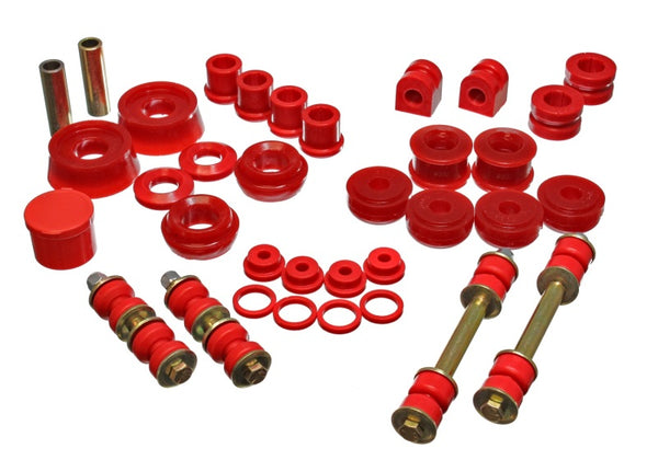 Energy Suspension 03-05 Dodge SRT-4 FWD Red Hyper-flex Master Bushing Set