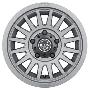 ICON Recon SLX 17x8.5 6x135 6mm Offset 5in BS 87.1mm Bore Charcoal Wheel