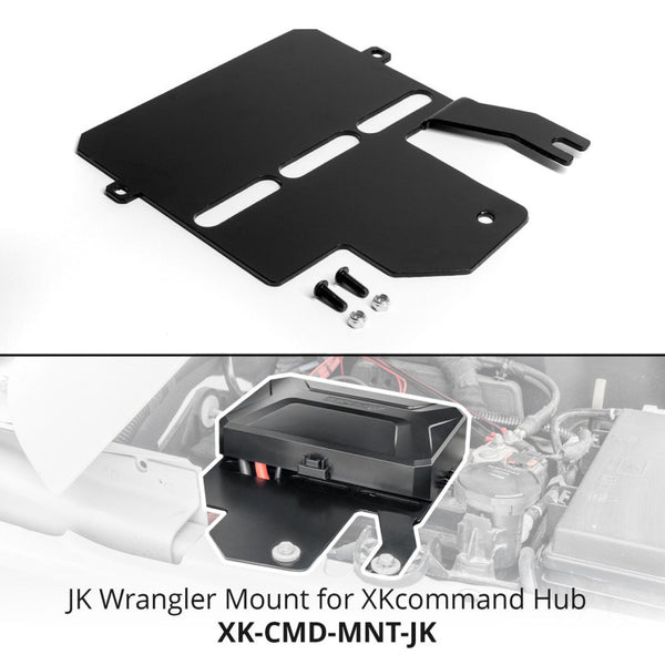 XK Glow XKcommand Hub Mounting Bracket for Wrangler JK