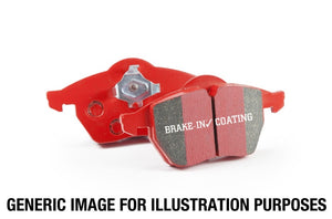 EBC 16+ Cadillac ATS-V 3.6 Twin Turbo Redstuff Front Brake Pads