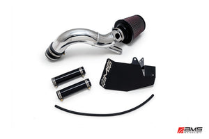 AMS Performance 08-15 Mitsubishi EVO X Replacement Intake Pipe w/MAF Housing & Bungs Polished