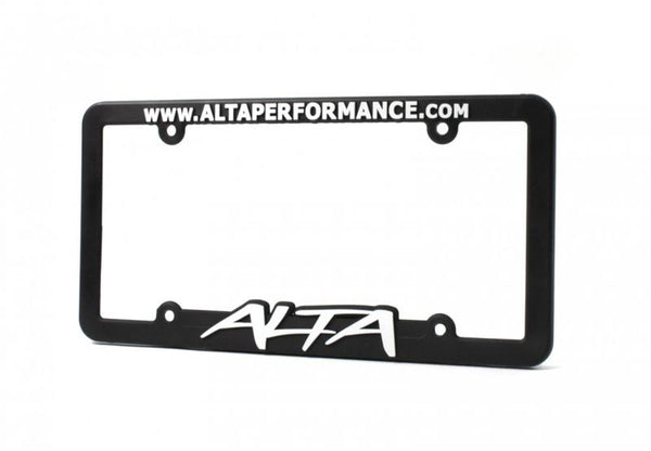 Alta Plastic License Plate Frame