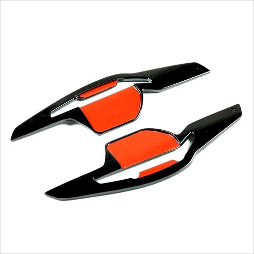 Autotecknic Competition Steering Shift Paddles Gloss Black Audi DSG Vehicles