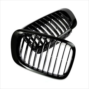 AutoTecknic Gloss Black Front Grille BMW E46 M3 (2001-2006) Coupe (1999-2003)