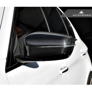 AutoTecknic Dry Carbon Fiber Mirror Covers V2 (Matte) BMW G30 5-Series G32 6-Series GT G11 7-Series