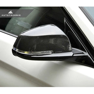 AutoTecknic Dry Carbon Fiber Gloss Mirror Covers BMW F22 F30 F32