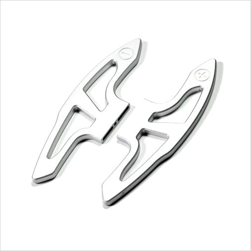 AutoTecknic Competition Shift Paddles Bright Silver BMW E90 E92 M3 / E70 X5M E71 X6M M-DCT