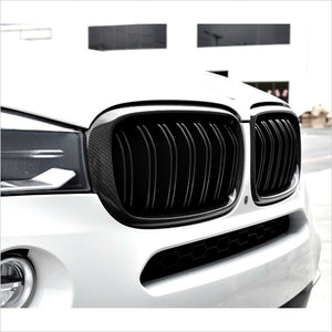 AutoTecknic Carbon Dual Slat Front Grille BMW F15 X5 / F85 X5M / F16 X6 / F86 X6M