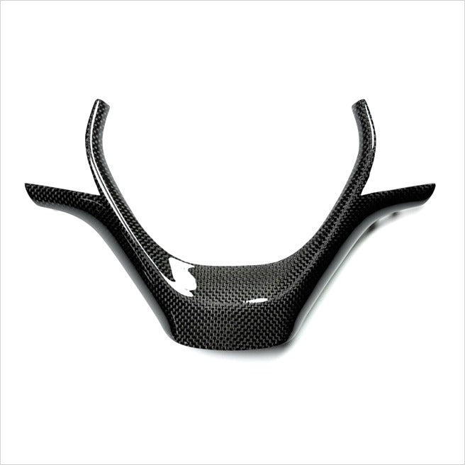 Carbon Fiber Steering Wheel Trim - F20 F22 F30 F34 F32 F36 Carbon Fiber Steering Wheel Trim - F20 F22 F30 F34 F32 F36