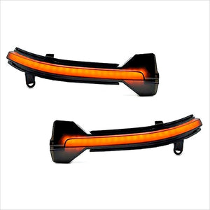 AutoTecknic Smoked Dynamic Sequential LED Turn Signals BMW F10 5-Series F12 6-Series