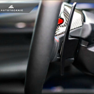 AutoTecknic Carbon Fiber Steering Wheel Top Cover BMW G30 5-Series / G32 6-Series GT / G11 7-Series