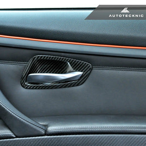 AutoTecknic Dry Carbon Fiber Interior Door Handle Trim BMW E92 3-Series & M3