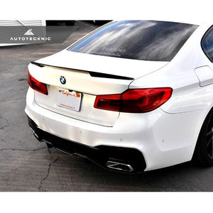 AutoTecknic Carbon Fiber Competition Extended-Kick Spoiler BMW G30 5-Series F90 M5
