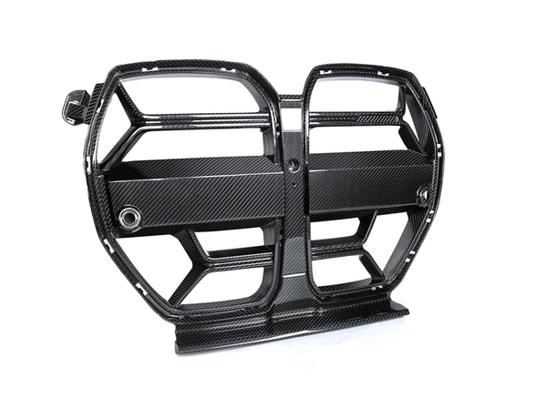 AutoTecknic Competition Sport Dry Carbon Fiber Front Grille BMW G80 M3 G82 M4
