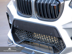 AutoTecknic Dry Carbon Fiber Front Bumper Trim BMW F97 X3M / F98 X4M (Pre-LCI)