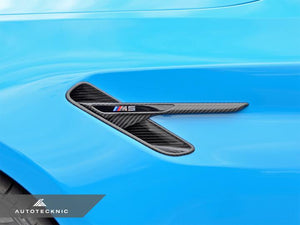 AutoTecknic Dry Carbon Fiber Fender Pocket Set BMW F90 M5