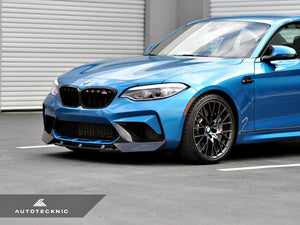 AutoTecknic Dry Carbon Performante Aero Splitters BMW F87 M2 Competition
