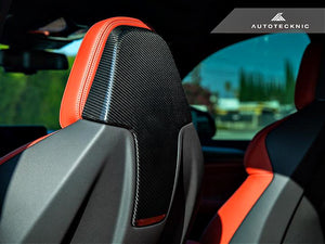 AutoTecknic Dry Carbon Seat Back Covers BMW F97 X3M