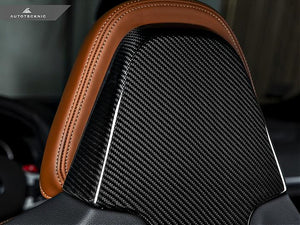 AutoTecknic Dry Carbon Seat Back Covers BMW F97 X3M