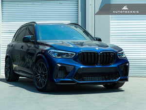 AutoTecknic Performance Dry Carbon Fiber Splitter Set BMW F95 X5M