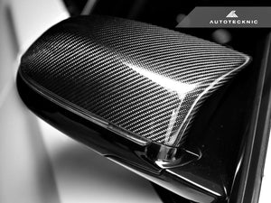 AutoTecknic Carbon Fiber Mirror Cover Overlays BMW F85 X5M F86 X6M