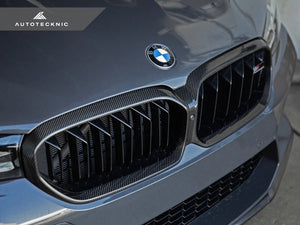 AutoTecknic Dry Carbon Fiber Grille Surround BMW F90 M5 LCI