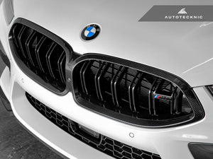 AutoTecknic Dry Carbon Fiber Grille Surrounds BMW F91 F92 F93 M8
