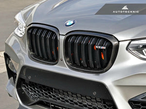 AutoTecknic Dry Carbon Fiber Grille Surrounds BMW F97 X3M F98 X4M