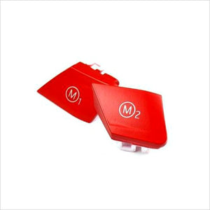 AutoTecknic M1 M2 Button Set Satin Red BMW F-Chassis M Vehicles